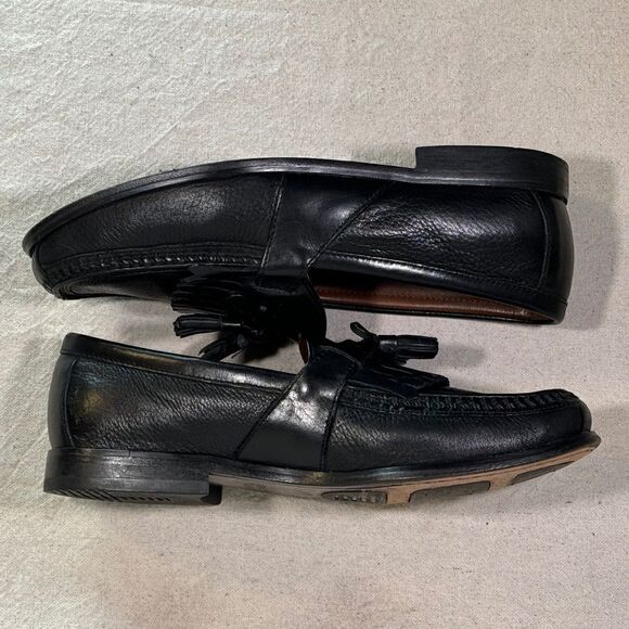 Johnston & Murphy Kiltie Tassel Loafers Moc Toe Mens Size 9.5M - Picture 12 of 16